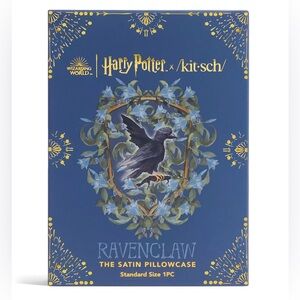 Kitsch x Harry Potter Satin Pillowcase - Ravenclaw (Standard/Queen)